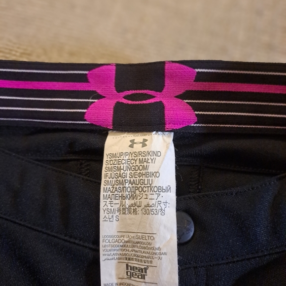 Under Armour Girl's Strike zone Softball Pants Size small - Picture 4 of 10